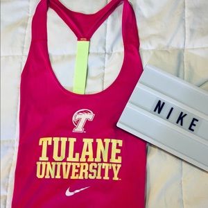 Tulane Dri Fit Nike Tank